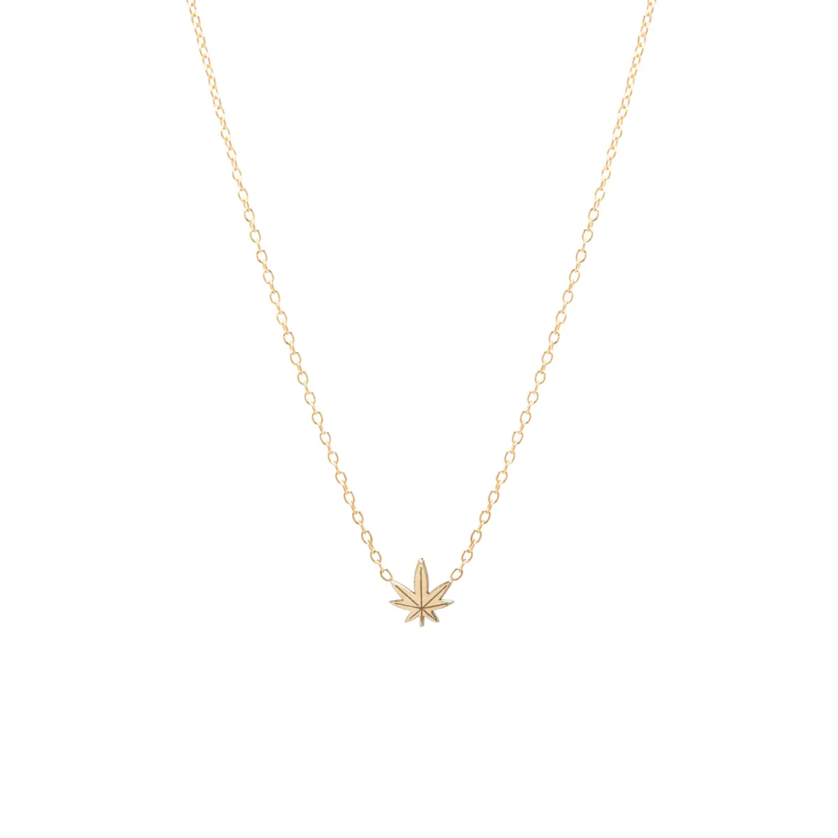 14k Midi Bitty Mary Jane Necklace - SALE