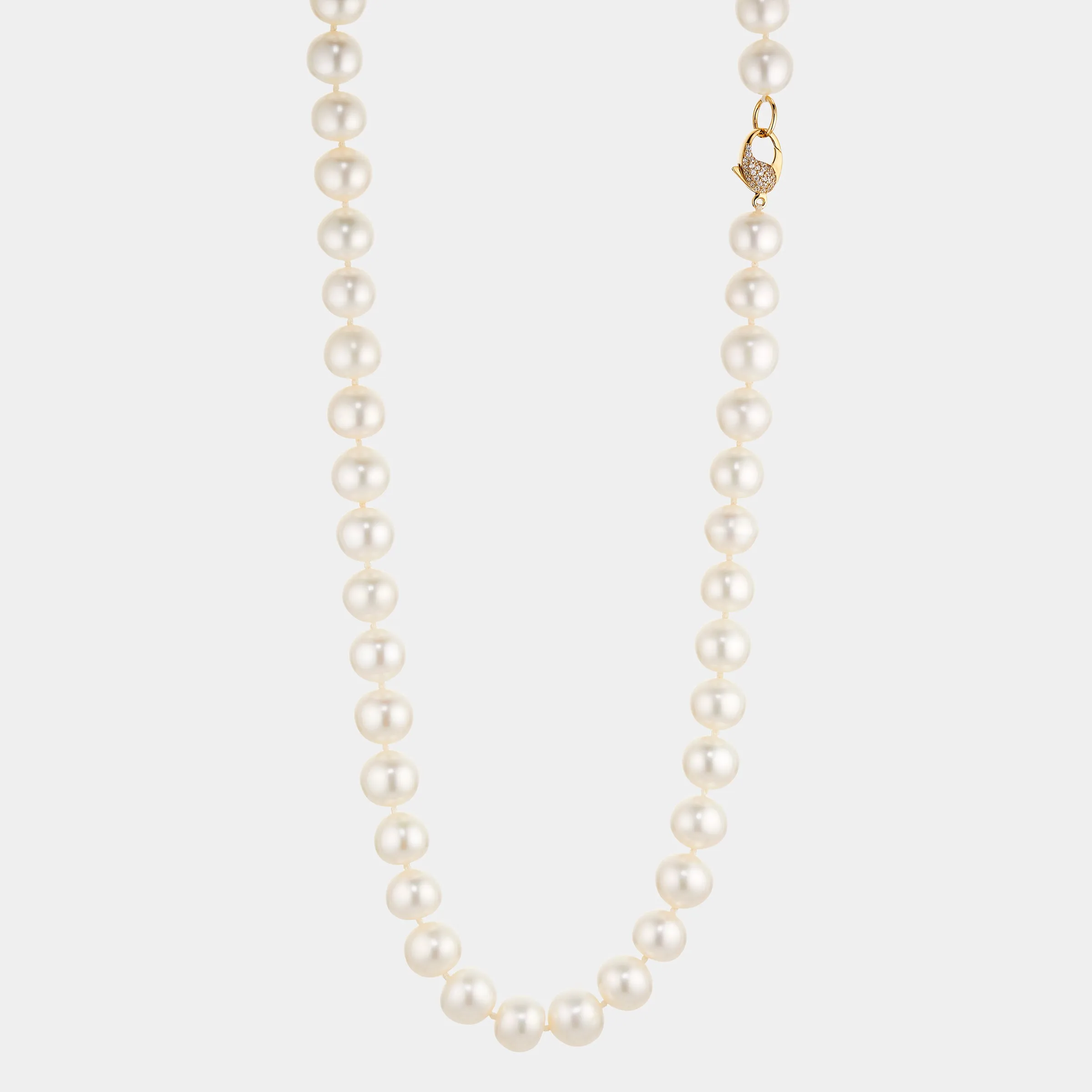 18 10MM GENUINE FRESHWATER PEARL NECKLACE