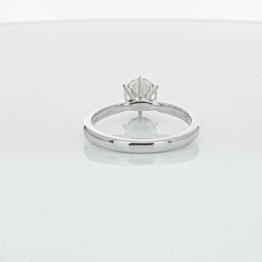 18ct White Gold 1.00ct Diamond Capri Ring