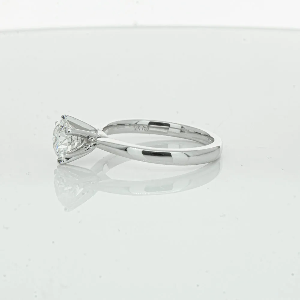 18ct White Gold 1.00ct Diamond Capri Ring