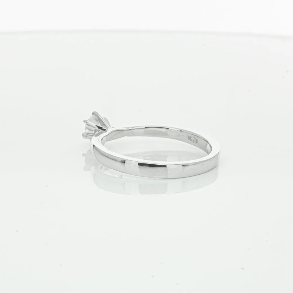 18ct White Gold .35ct Diamond Capri Ring