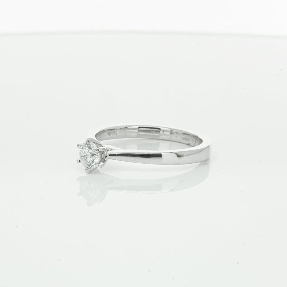 18ct White Gold .35ct Diamond Capri Ring