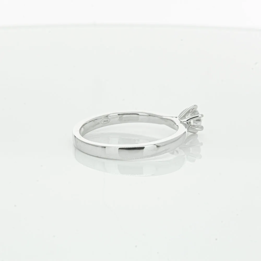 18ct White Gold .35ct Diamond Capri Ring