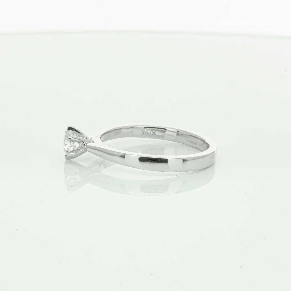 18ct White Gold .35ct Diamond Capri Ring