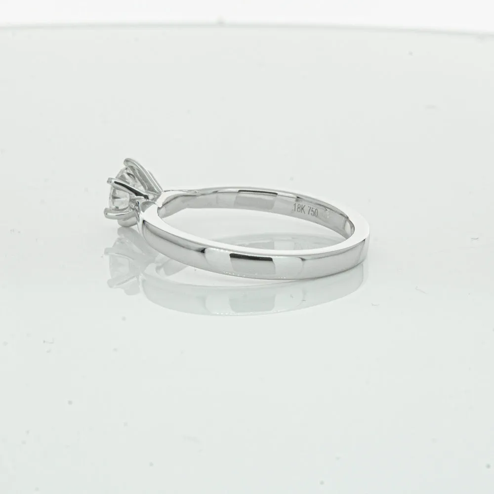 18ct White Gold .50ct Diamond Capri Ring