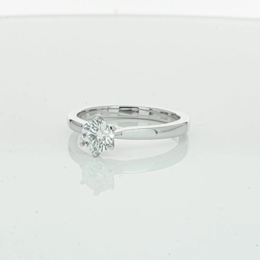 18ct White Gold .50ct Diamond Capri Ring