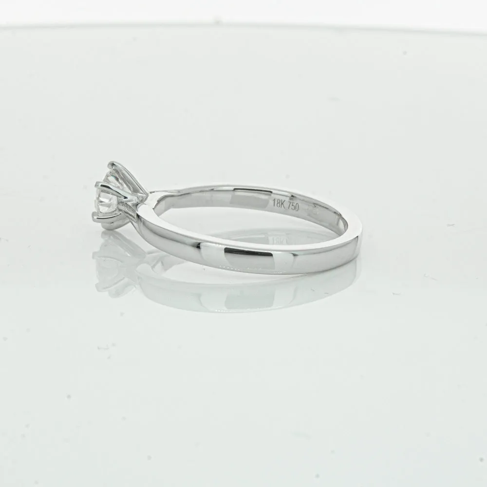 18ct White Gold .50ct Diamond Capri Ring