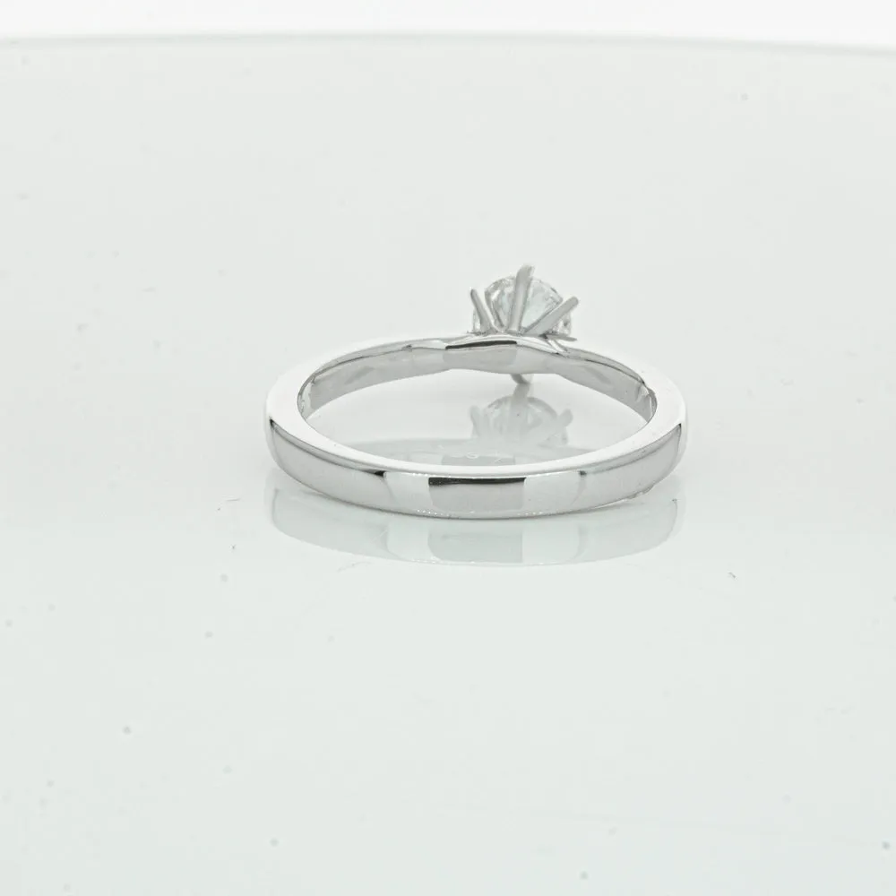 18ct White Gold .50ct Diamond Capri Ring