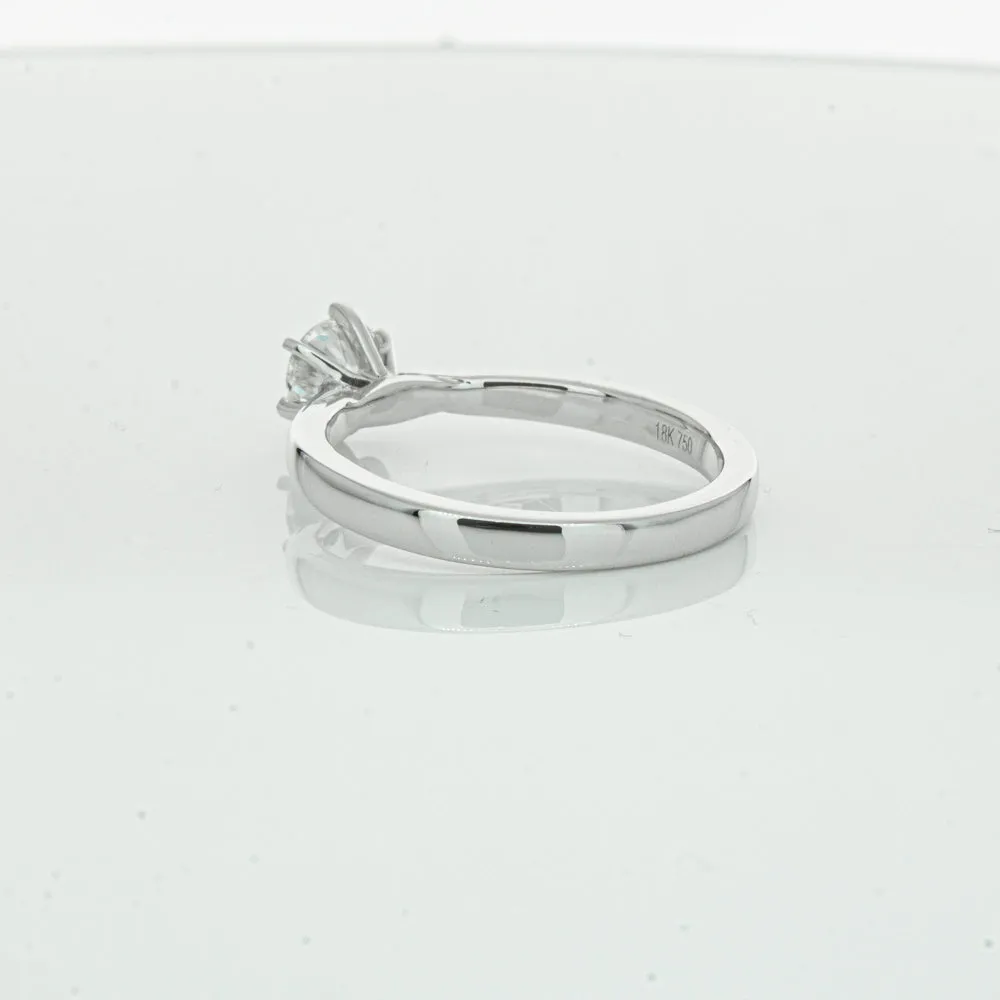 18ct White Gold .50ct Diamond Capri Ring