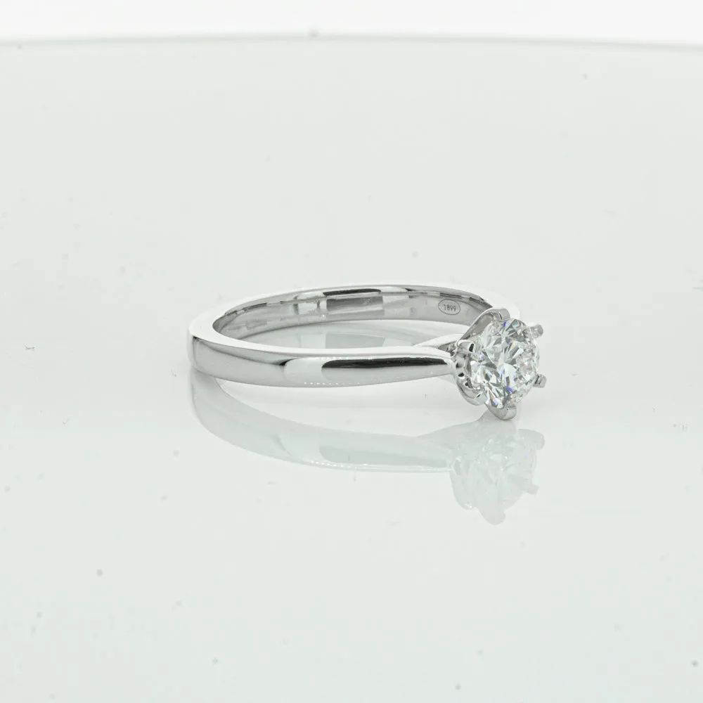 18ct White Gold .50ct Diamond Capri Ring