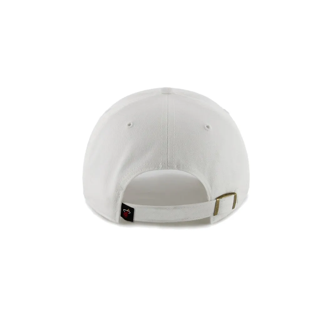 '47 Brand Miami HEAT Logo White Hat