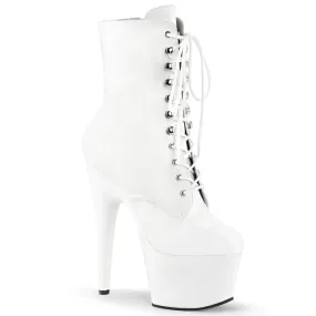 7 Inch Heel ADORE-1020 White Pu