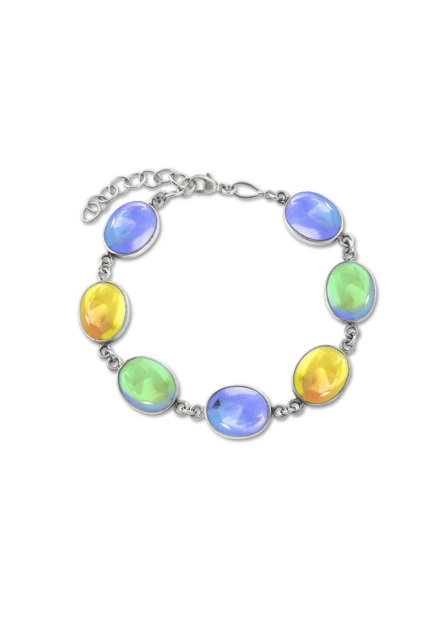 7 Oval Stones Bracelet