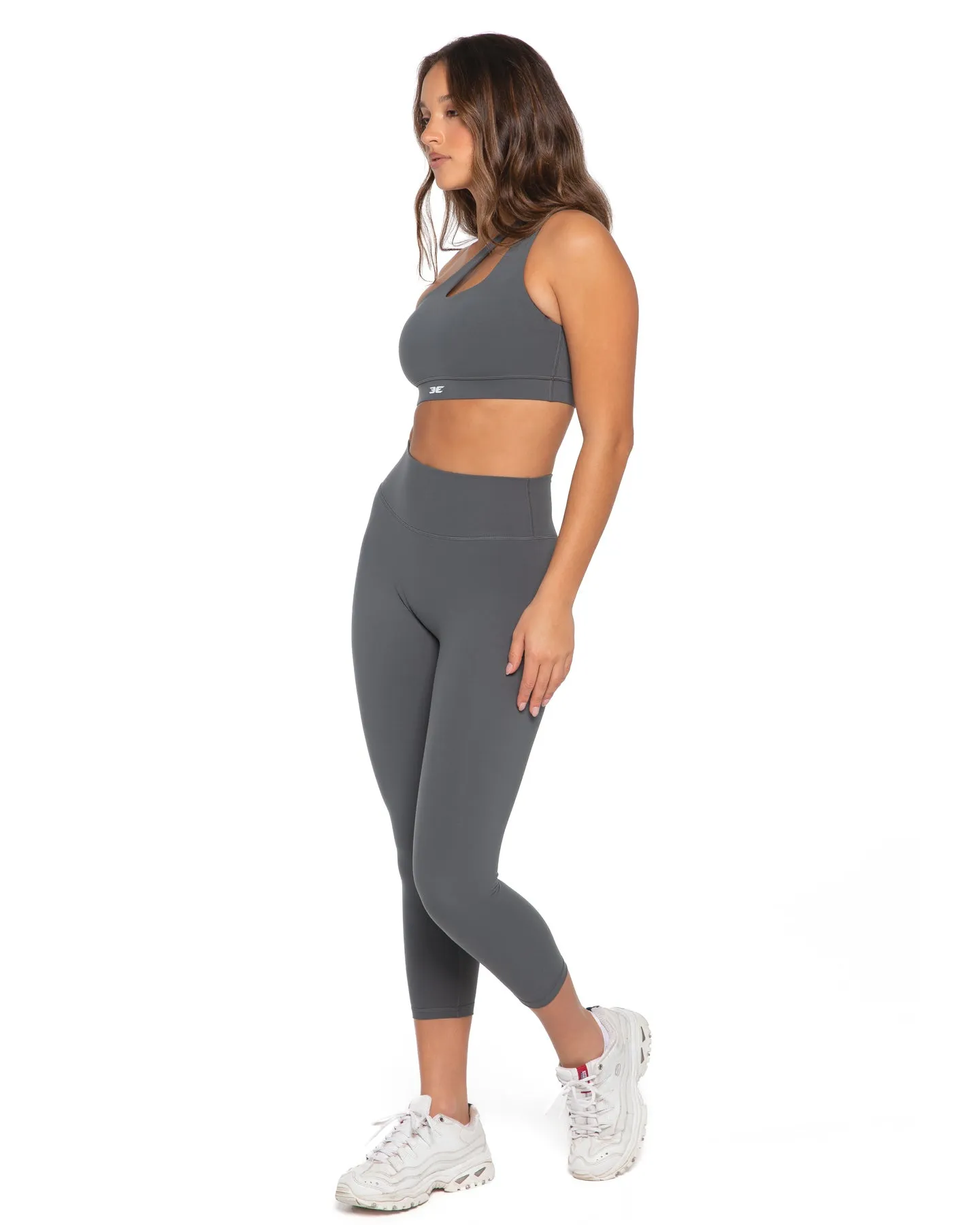 7/8 Aura SF Leggings - Cloud Grey