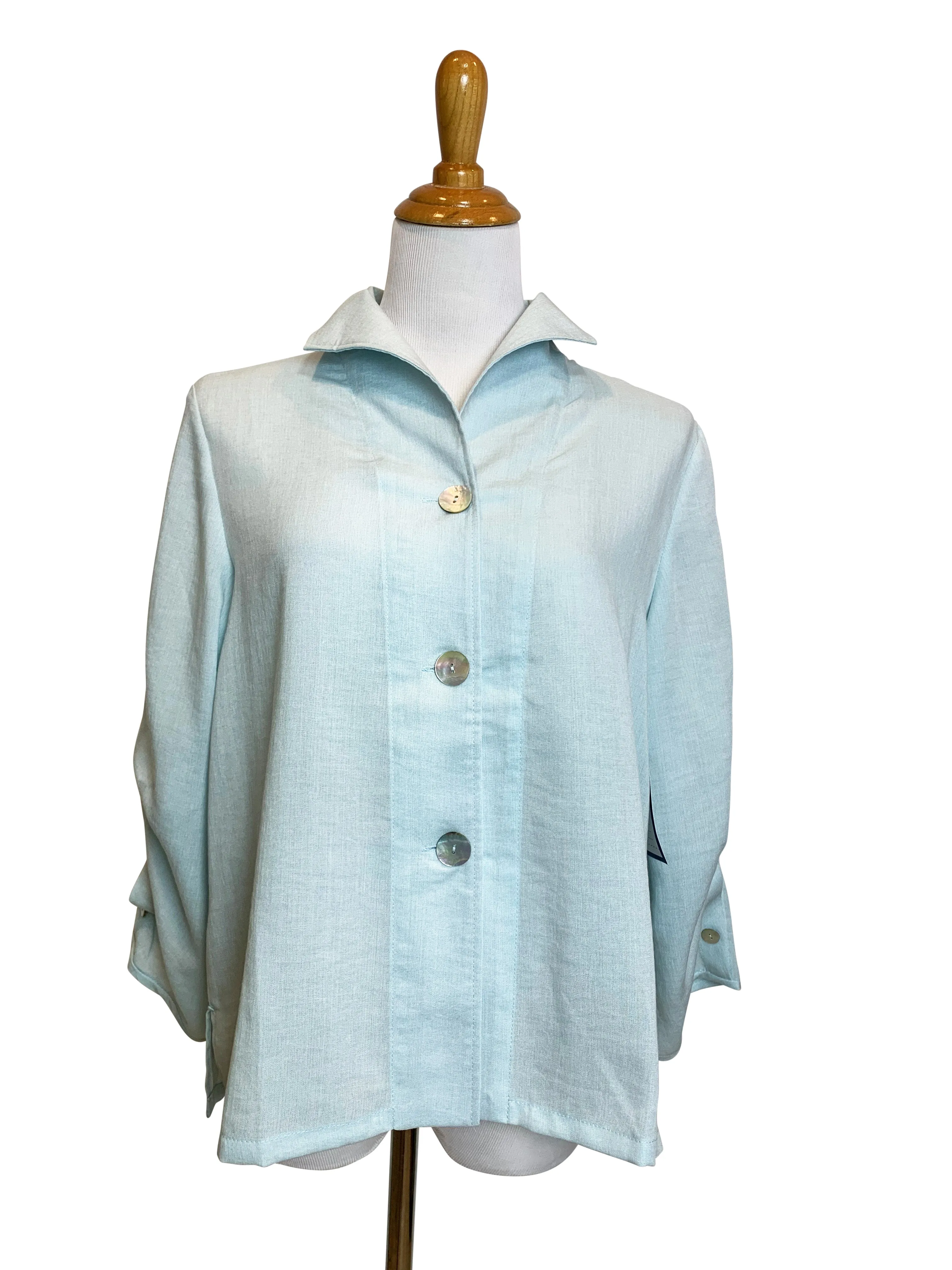 AA47 - Ripple Tide Sailor Linen Jacket