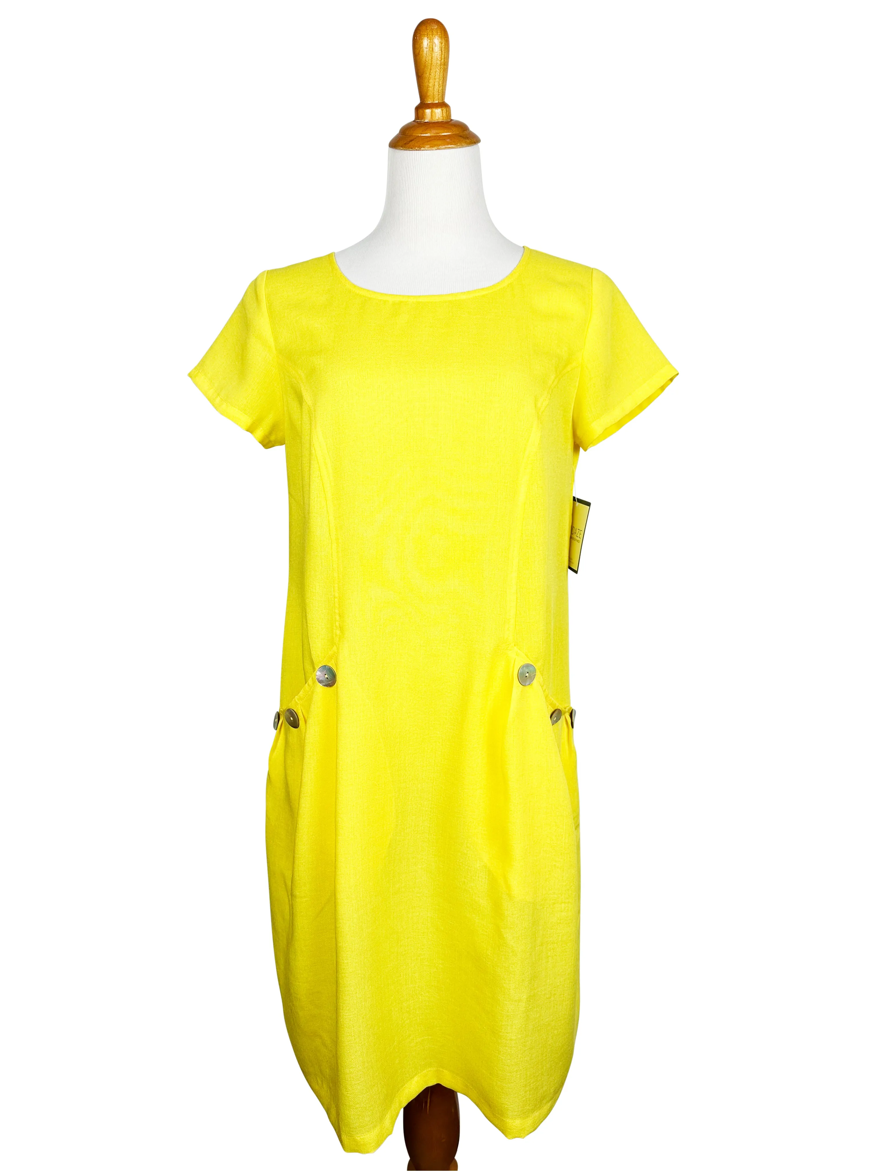 AAD398 - Isabella Linen Dress