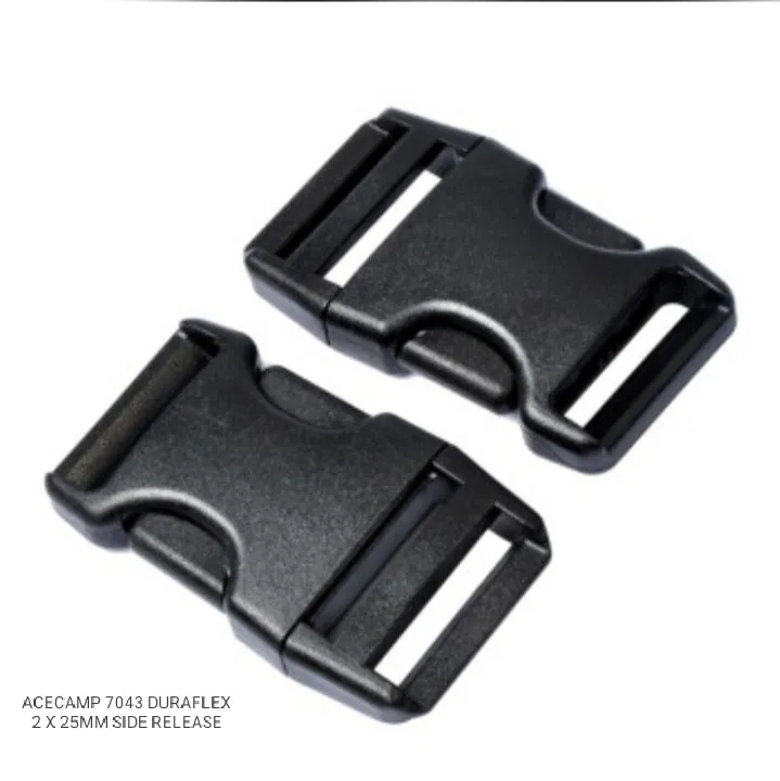 ACECAMP SIDE RELEASE BUCKLES 7045 DURAFLEX 38MM