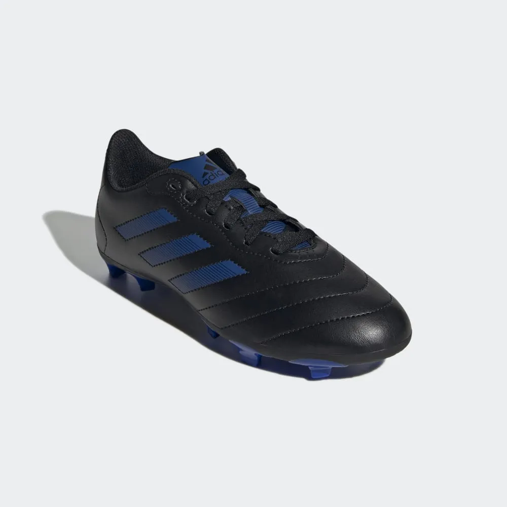 Adidas Kids Goletto VIII FG Boots - Black/Royal/Black