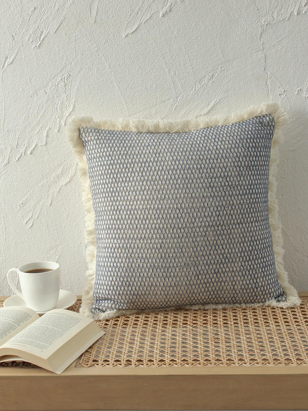 Akasam Cushion Cover (Blue)