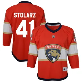 Anthony Stolarz Florida Panthers Youth Home Replica Jersey - Red