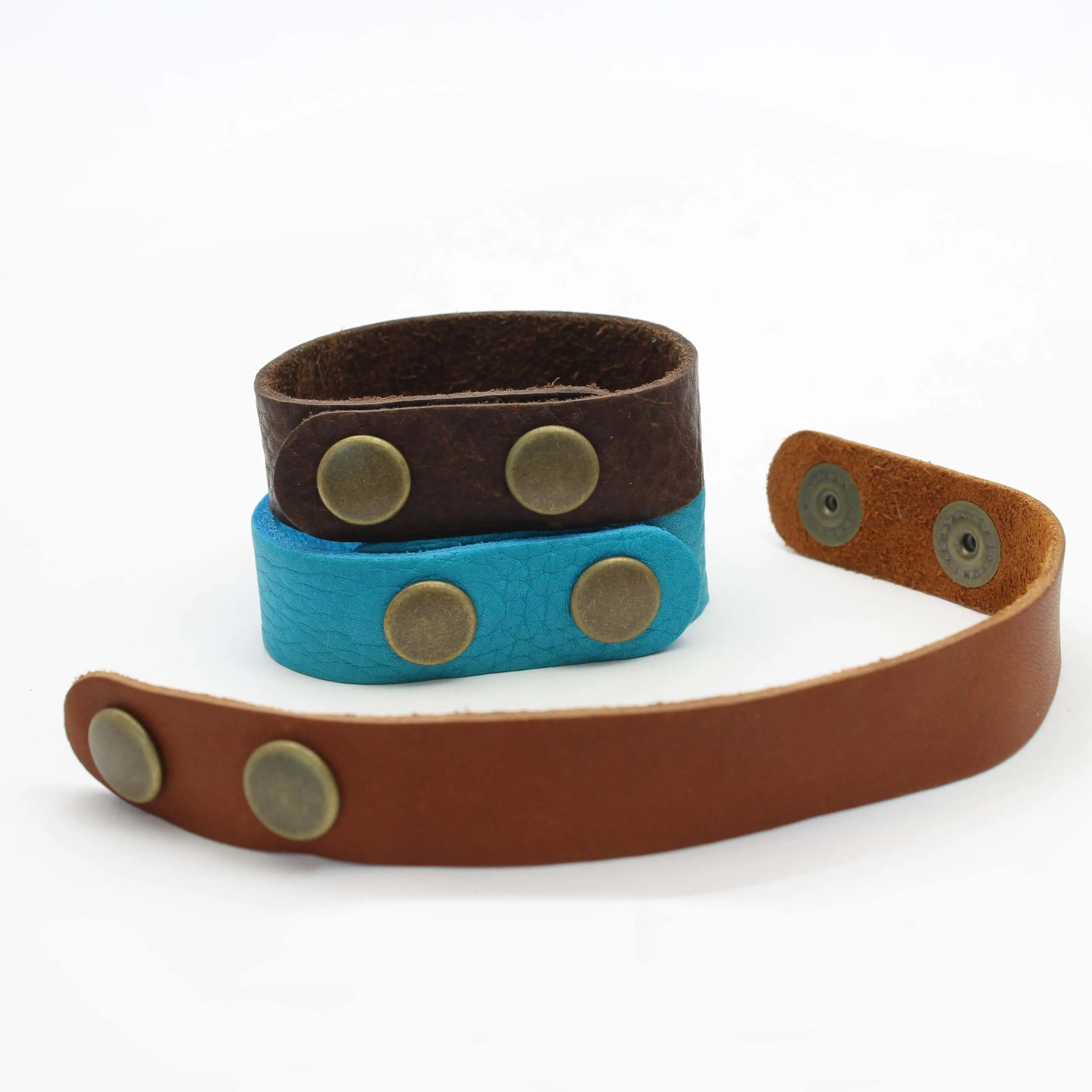 Antler Leather Cuff Bracelet