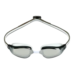 Aqua Sphere Fastlane.A1 - White/Gray - Silver Titanium Mirrored