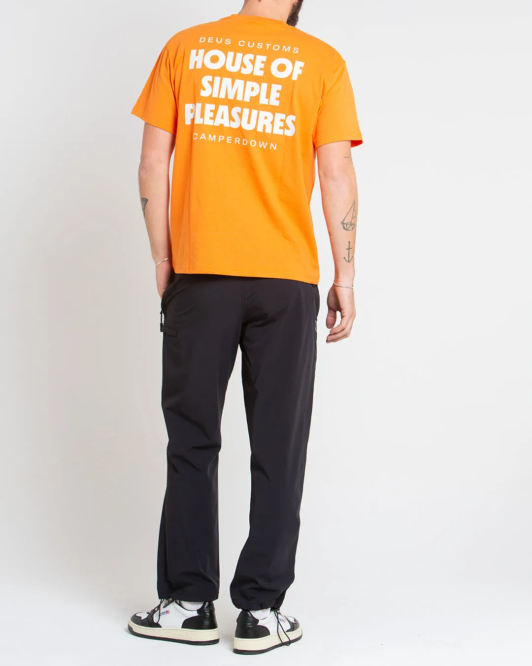 Base Tee - Orange Ochre