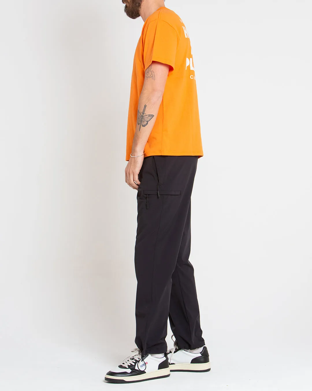 Base Tee - Orange Ochre