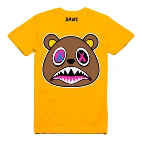 Baws Crazy Baws T-Shirt Gold