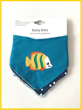 BB40-Pack of 3 Bandana Bibs