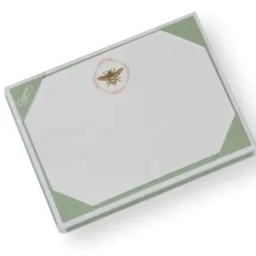 Bee Crest Foil Correspondence Card