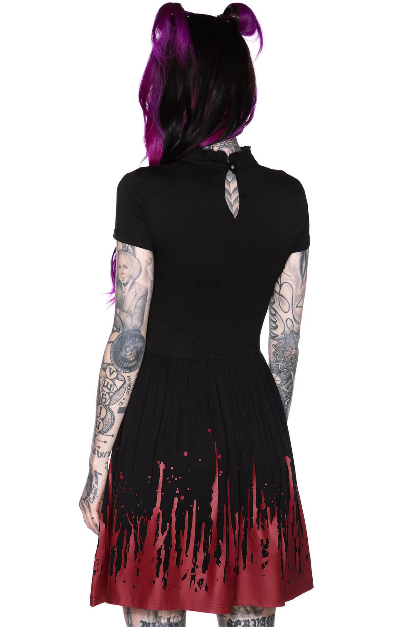 Blood Thirsty Skater Dress - Resurrect