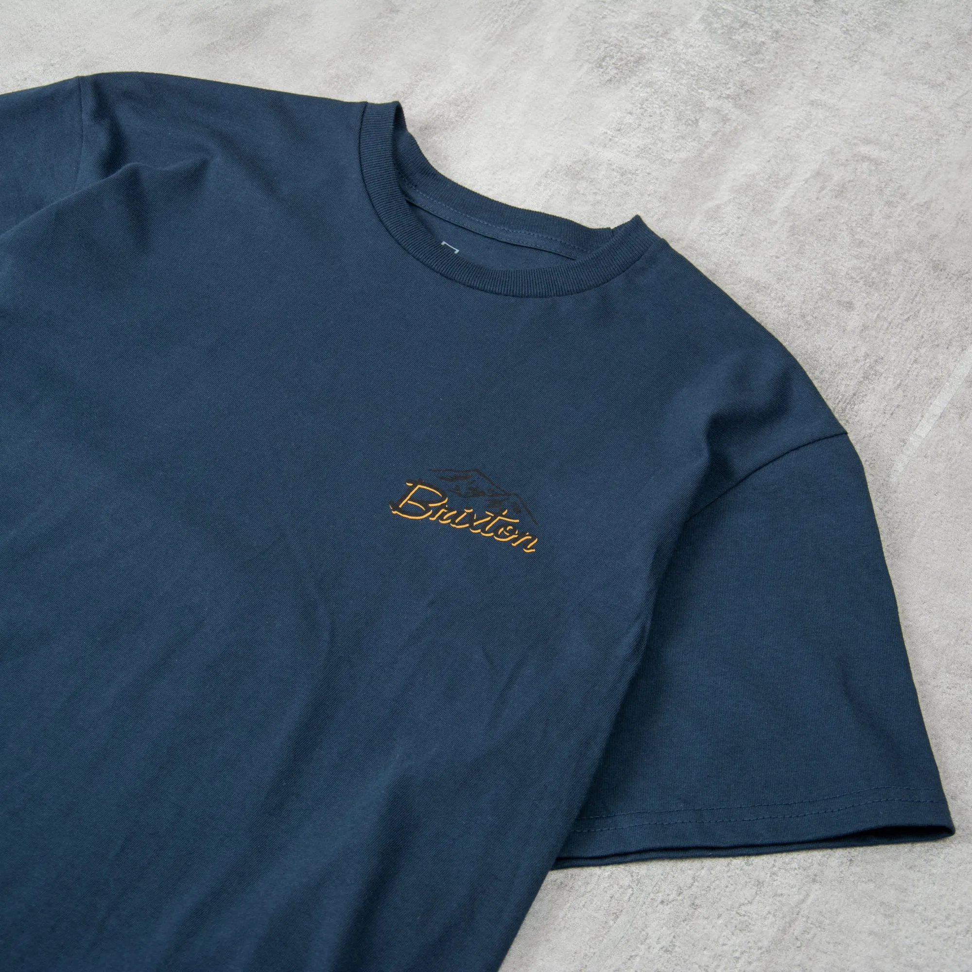 Brixton Welton S/S Tee - Washed Navy