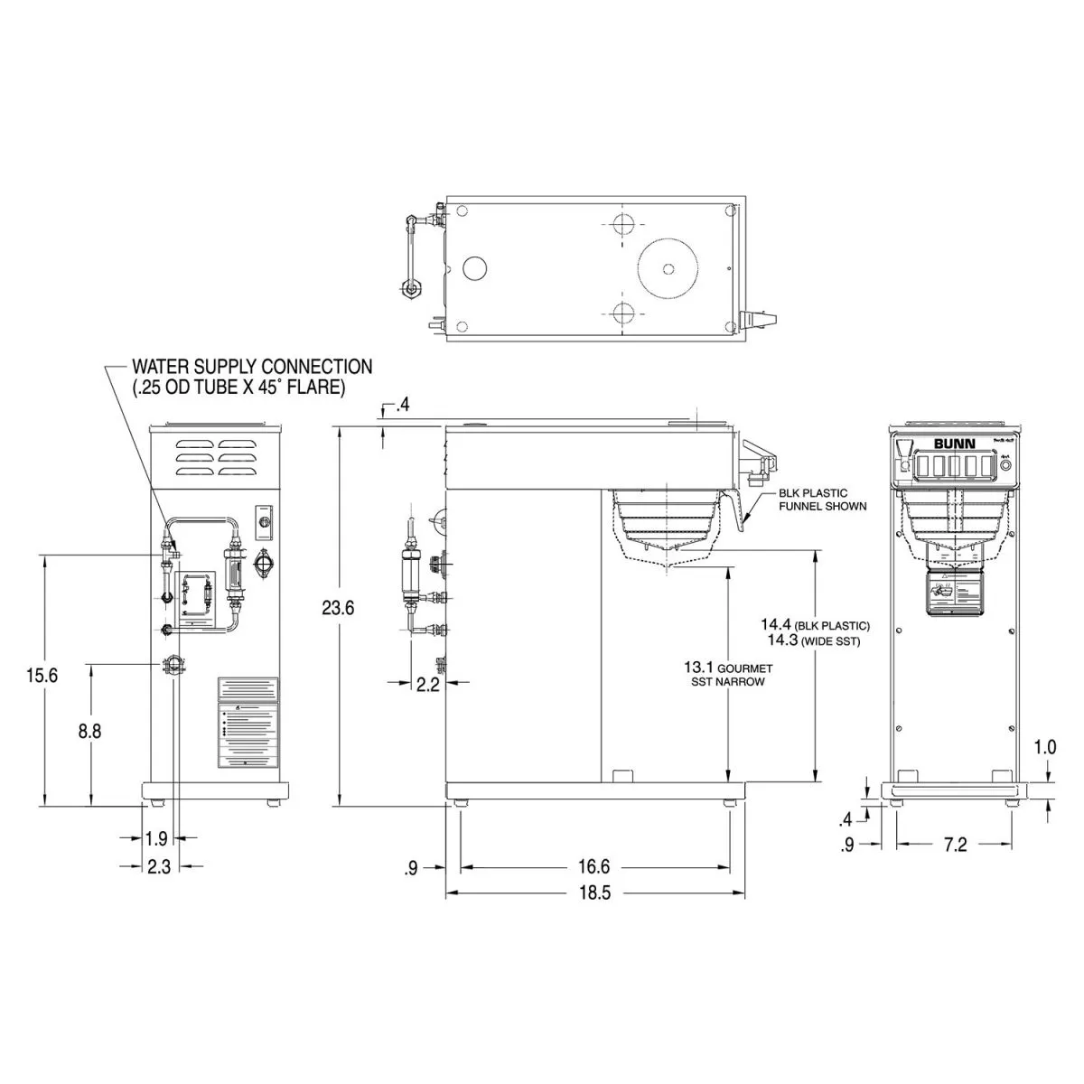 BUNN AXIOM DV-APS Airpot System Coffee Brewer