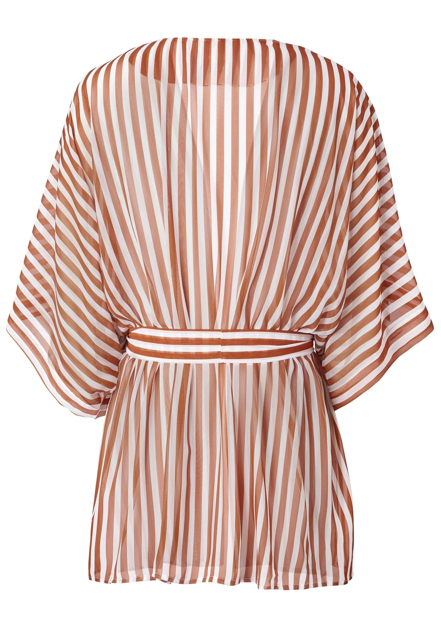 Cabana Kimono - Lines Coral