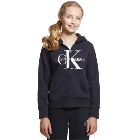 Calvin Klein Big Girl's Monogram Logo Hoodie