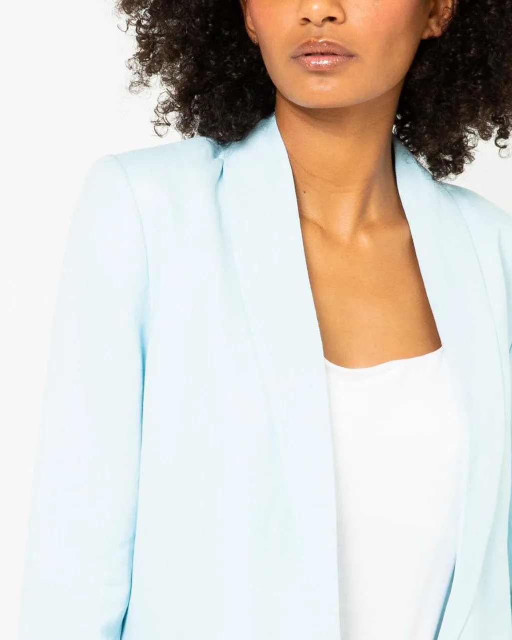 Camaieu Jackets, Blazers  | Woman Tailored Jacket Shawl Collar Omphalodes Woman