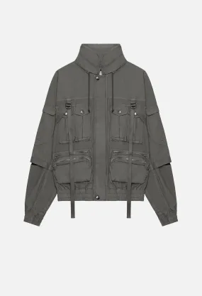 Canopy Parachute Jacket / Charcoal