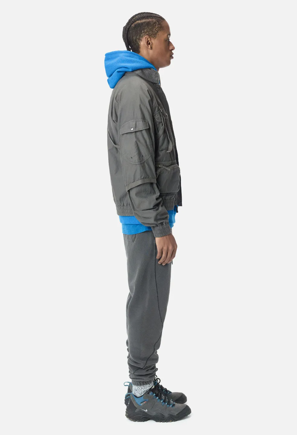 Canopy Parachute Jacket / Charcoal