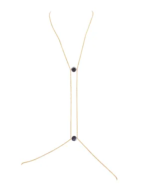 Center Point Pearl Body Chain