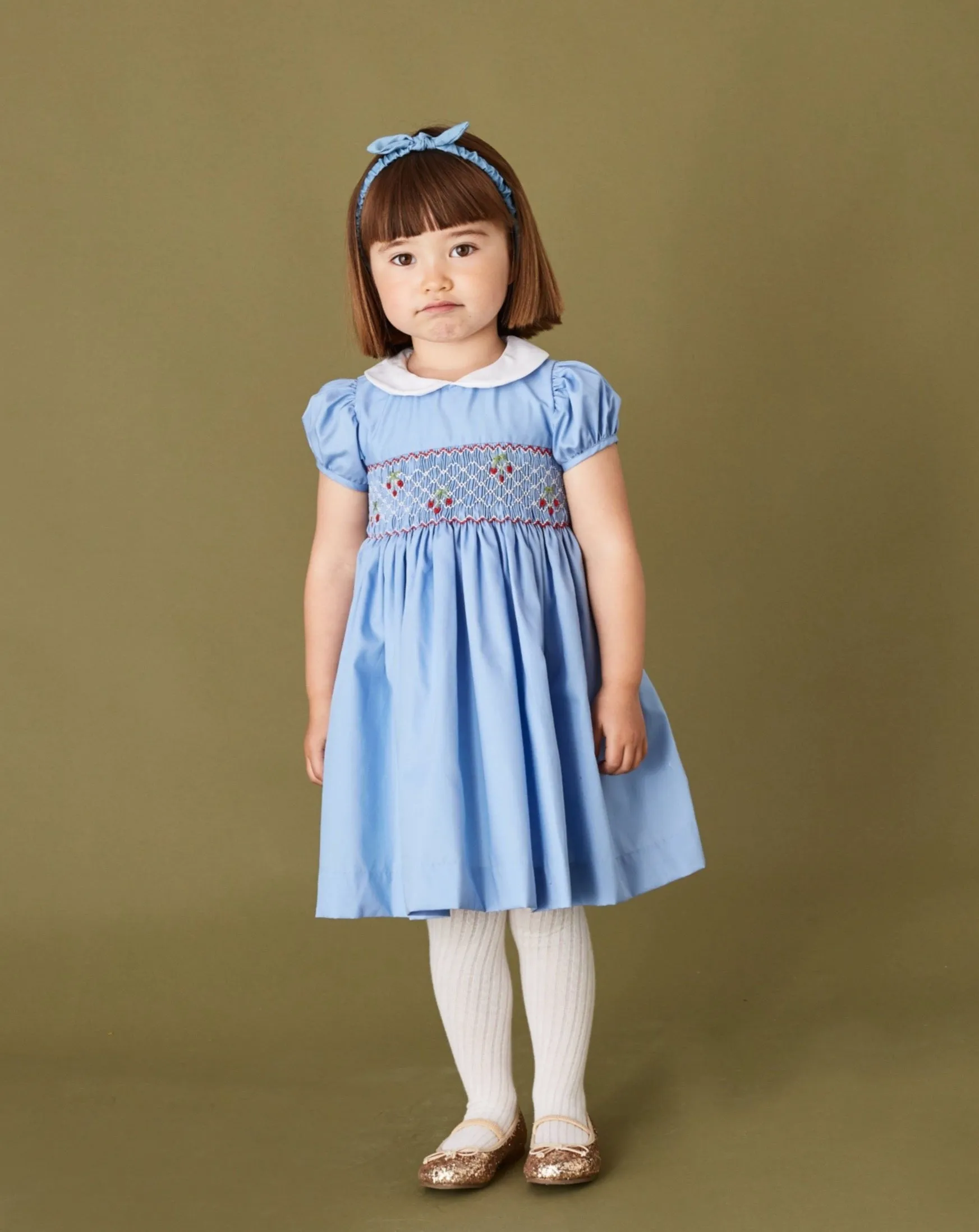 Cherry Smock Dress - Nicola