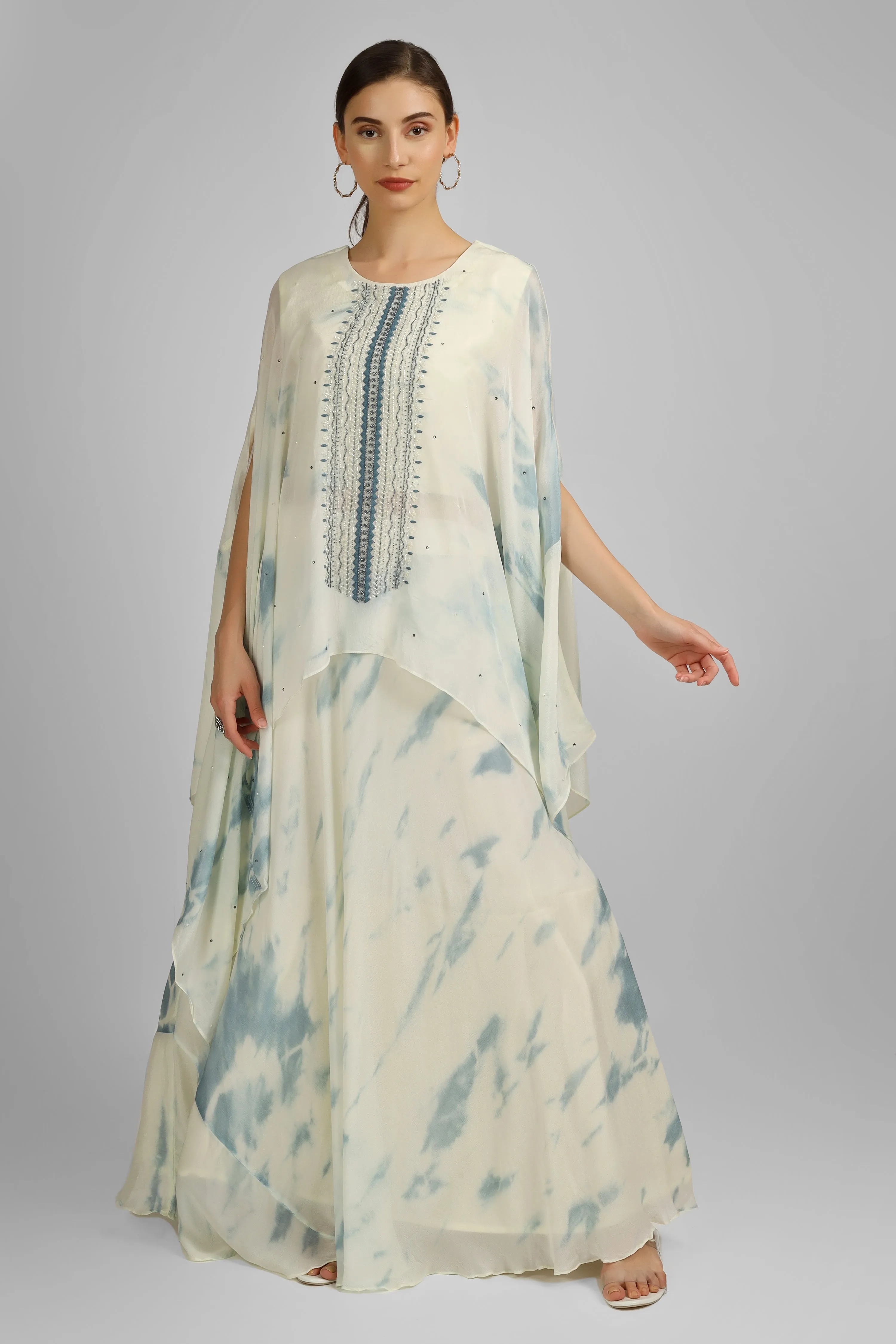 Chinon Kaftan with Skirt