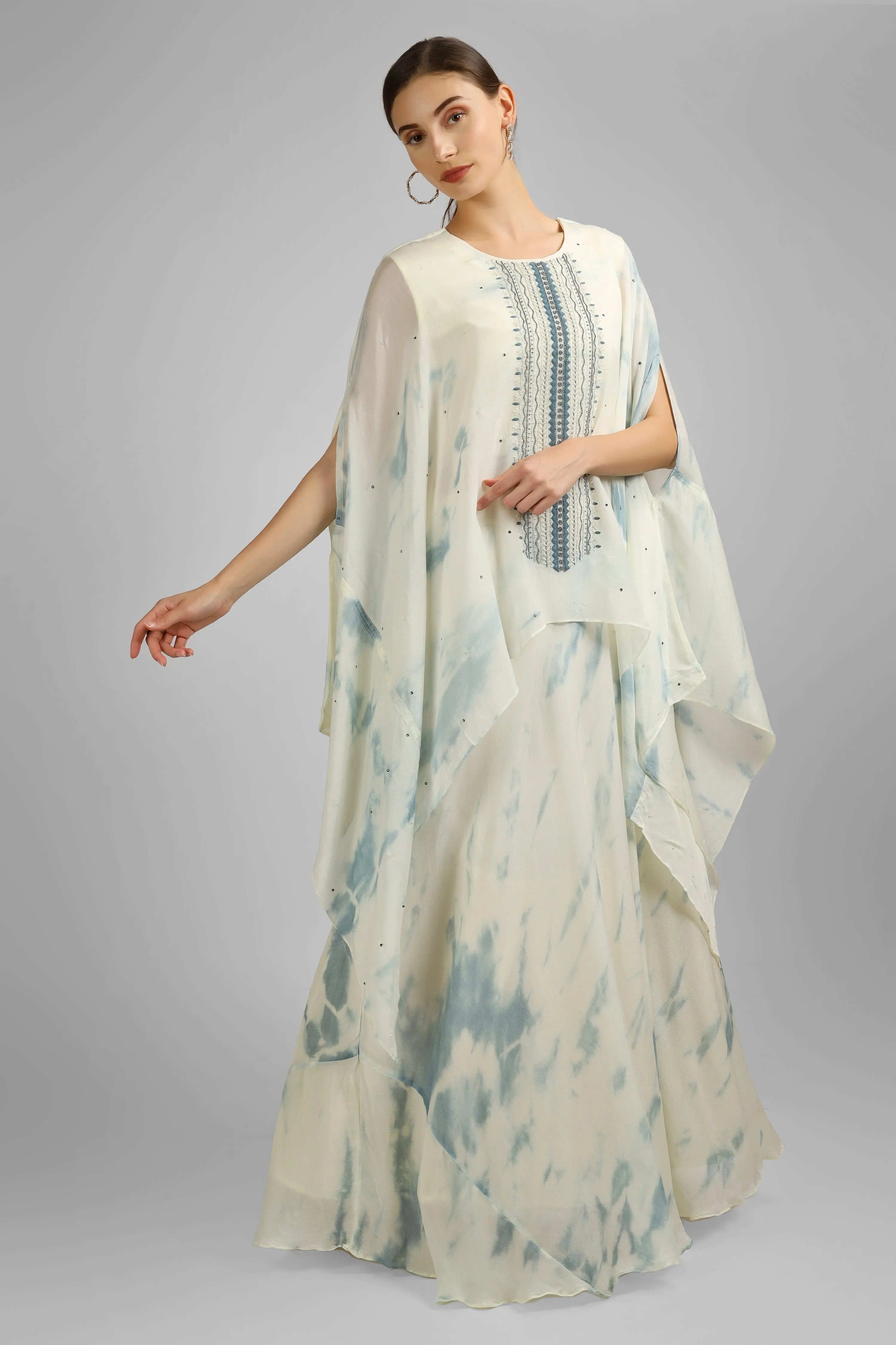 Chinon Kaftan with Skirt