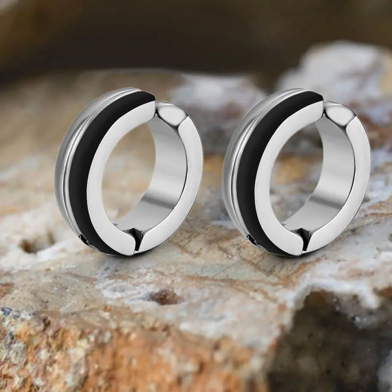 Classic Double Layered Stainless Steel Ear Cuffs