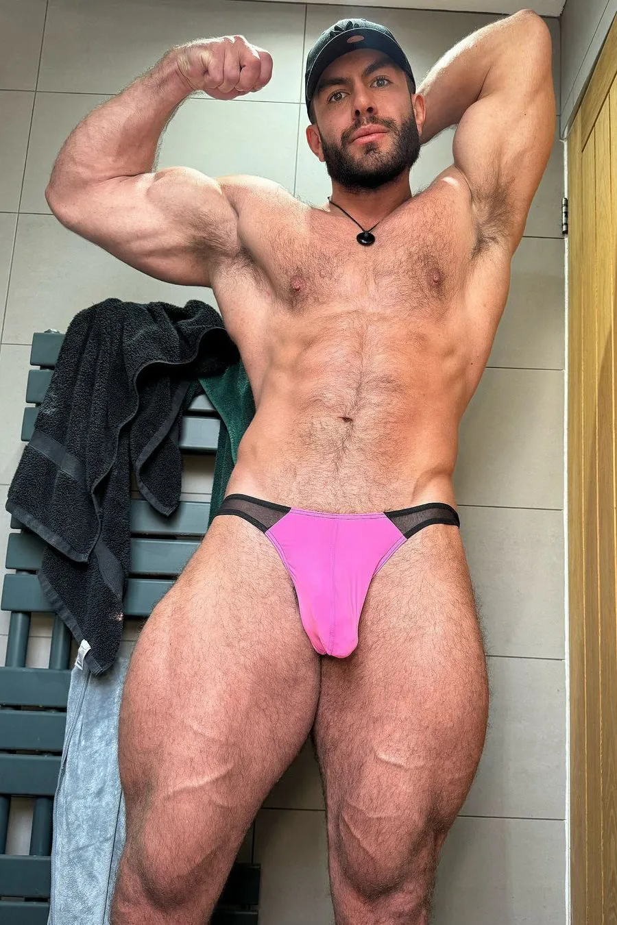 Club Kid Mesh Briefs - Hot Pink