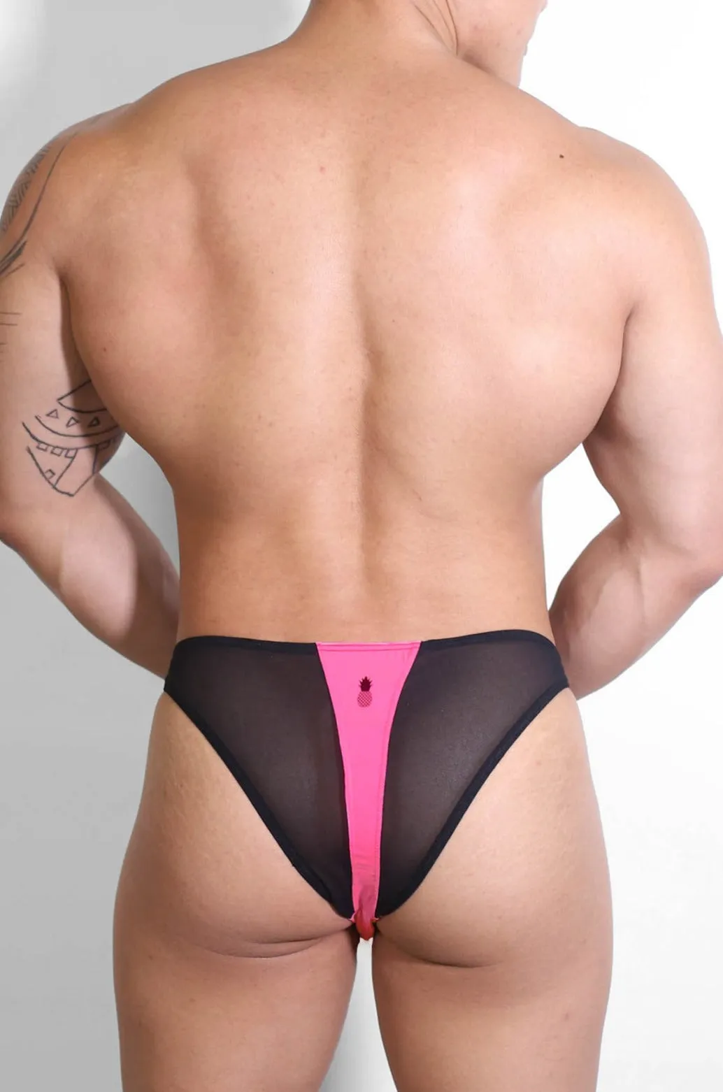 Club Kid Mesh Briefs - Hot Pink