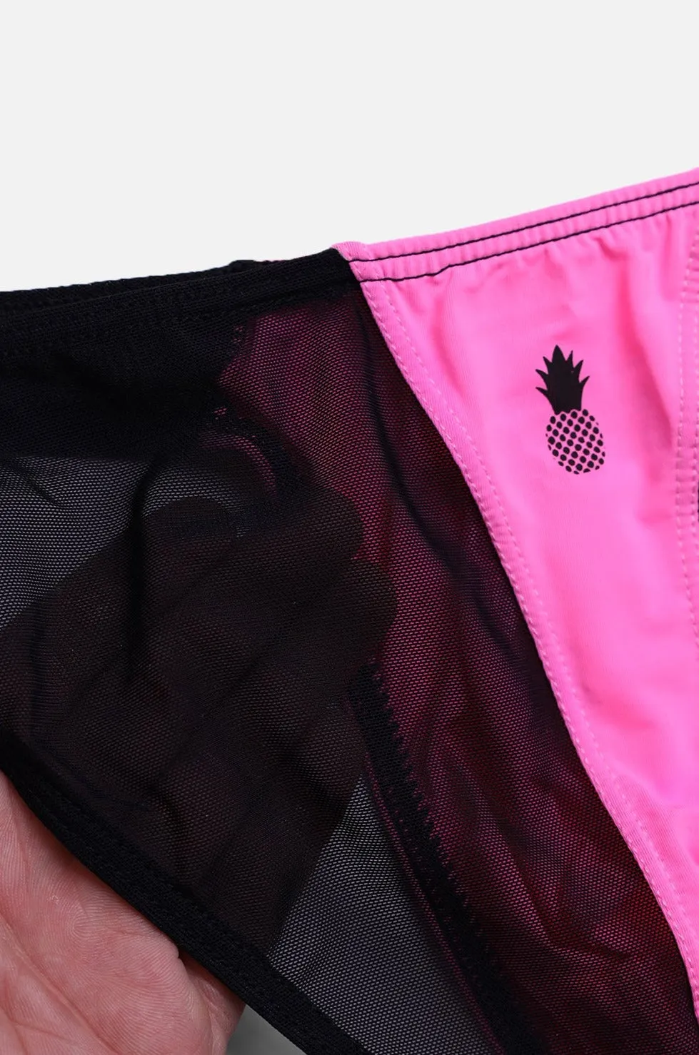 Club Kid Mesh Briefs - Hot Pink