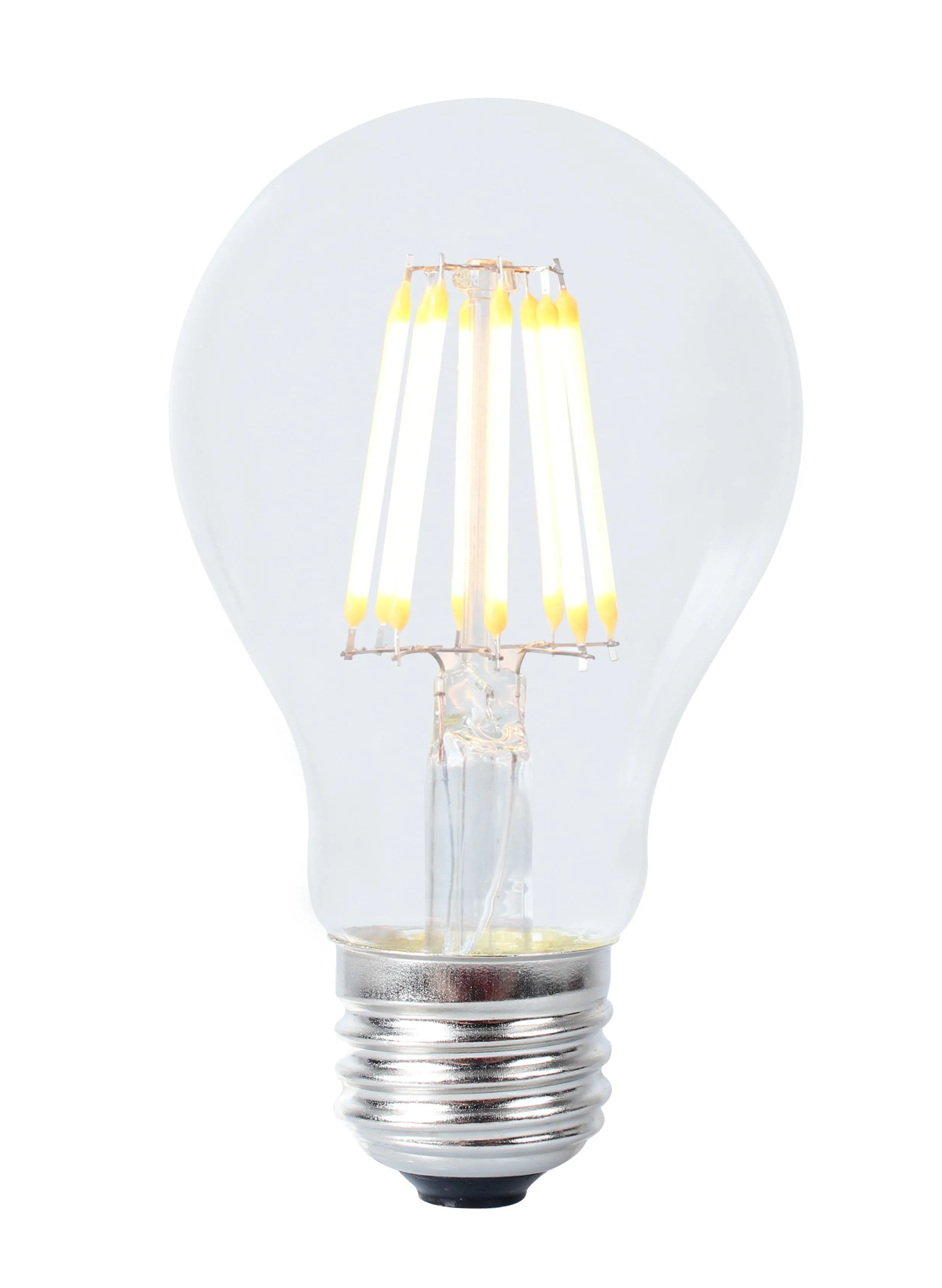 CRI-MAX CRI 95  A19/A60 6W Dimmable LED Filament Bulb 5600K - 4pcs