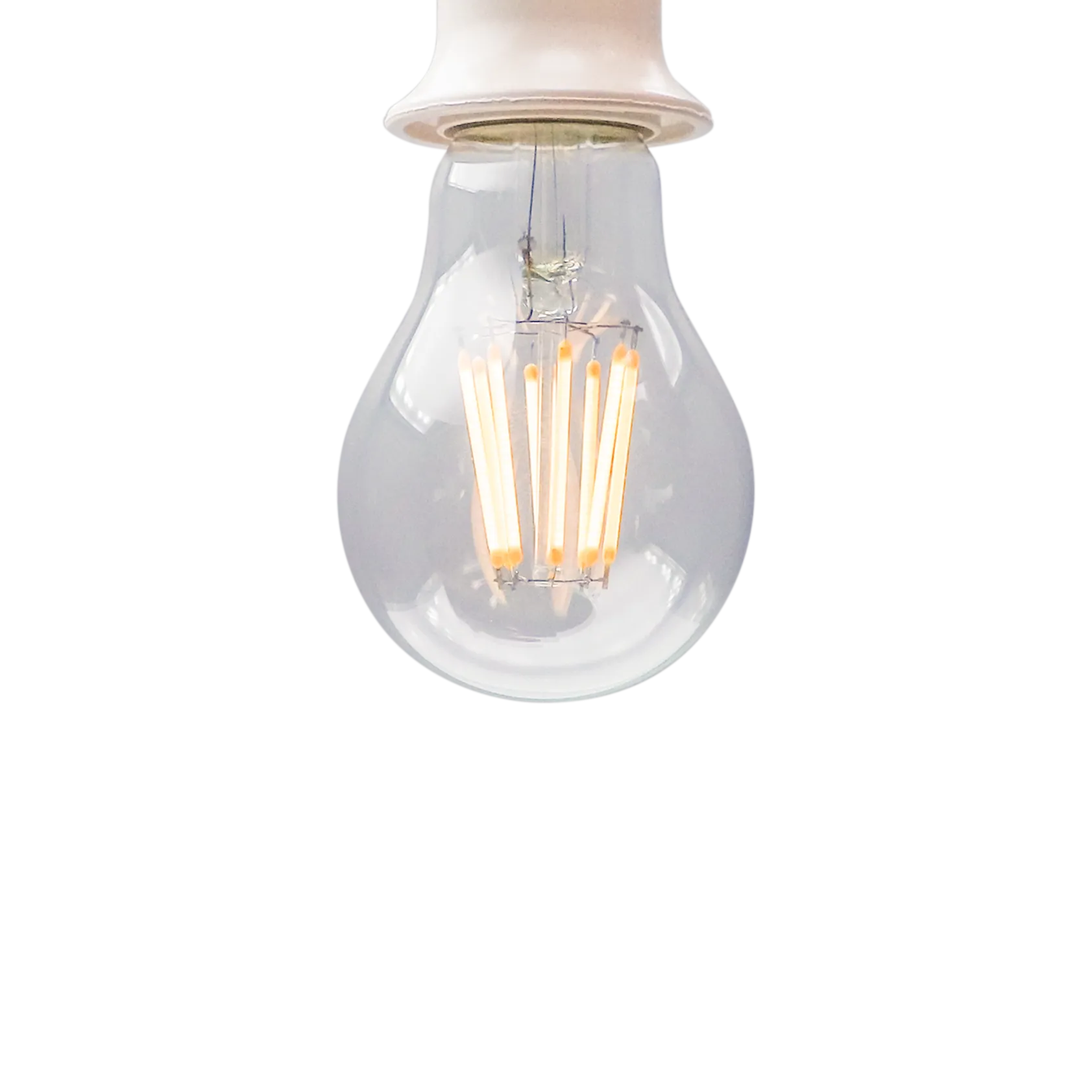 CRI-MAX CRI 95  A19/A60 6W Dimmable LED Filament Bulb 5600K - 4pcs