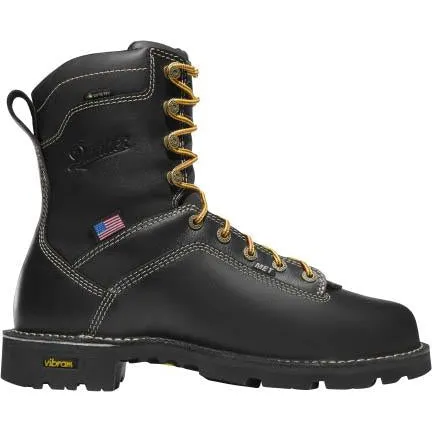 Danner Men's Quarry 8" Alloy Toe Metguard WP USA Made Work Boot - 17310